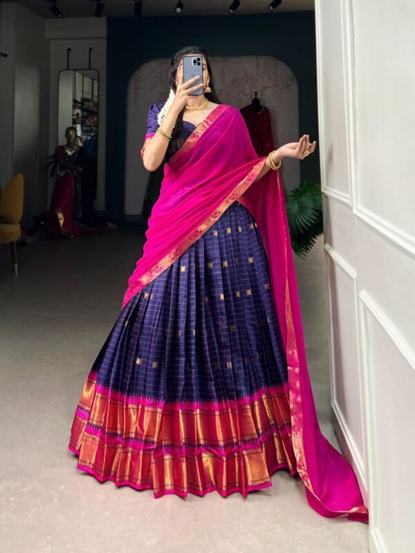 Traditional Wear Unstitched Lehengas