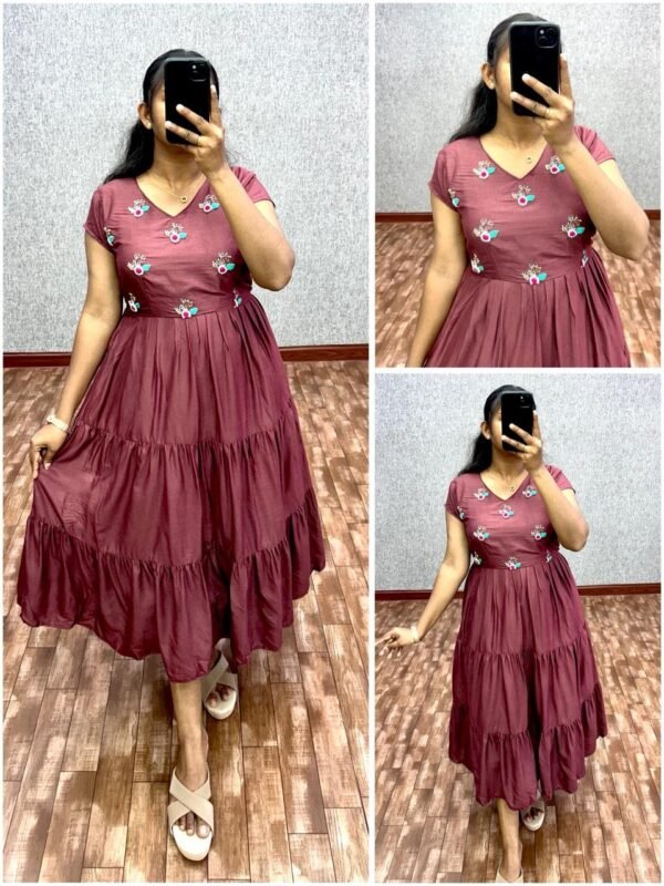 Hand Work Customized Frocks