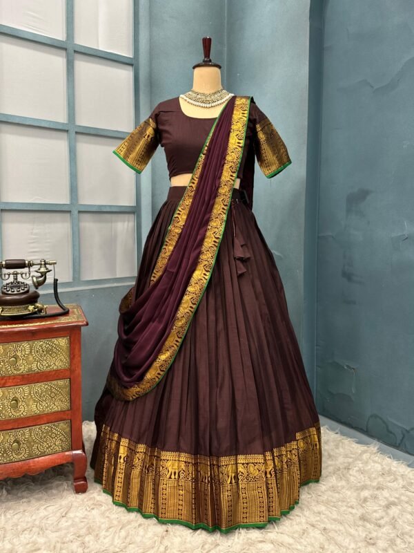 Summer Special Pure Cotton Silk Lehenga