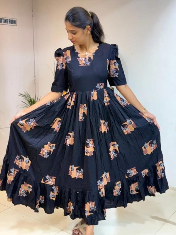Summer Special Soft Cotton Maxi Frocks