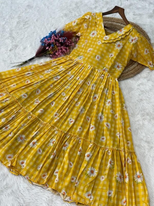 Summer Special Muslin Silk Maxi Frocks