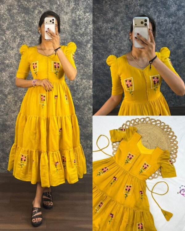 Summer Special Mul Cotton Maxi Frocks