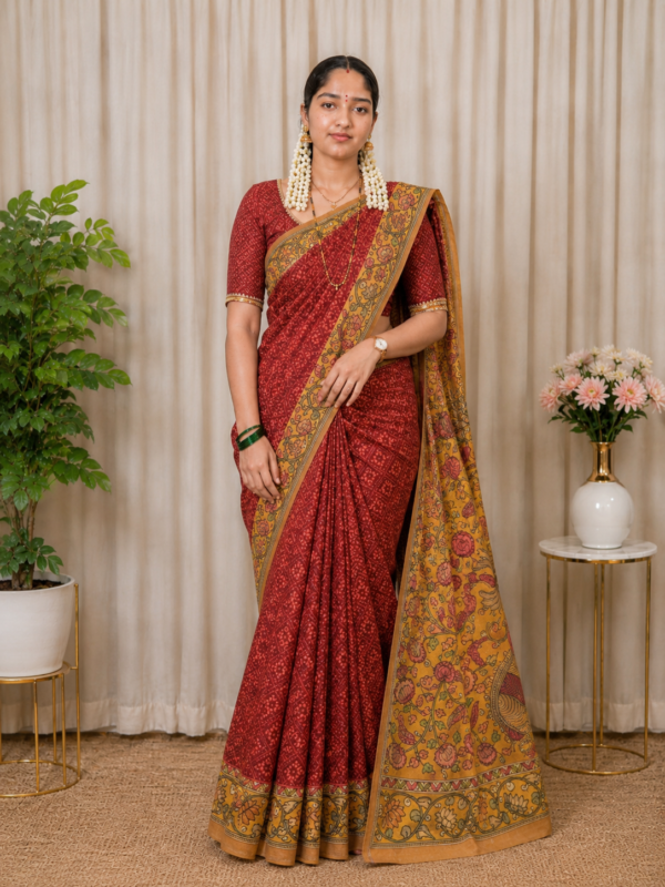 Potala Light Weight Tussar Saree