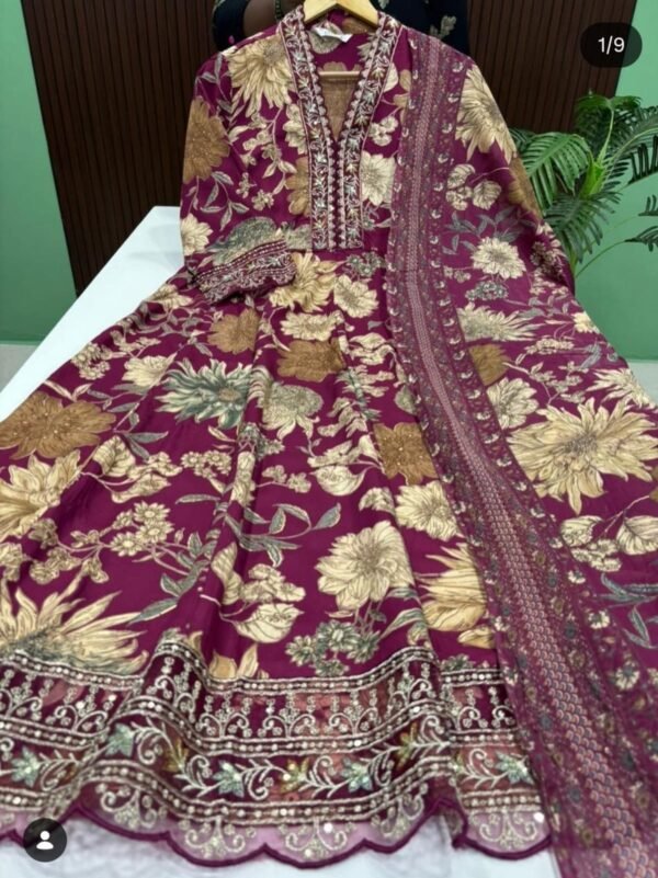 Heavy rayon umbrella frocks
