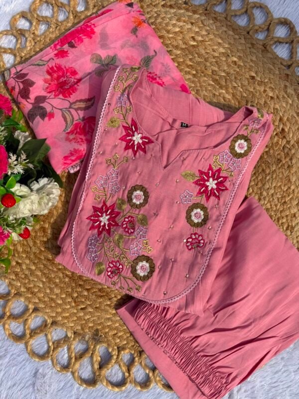 premium anarkali kurthi set
