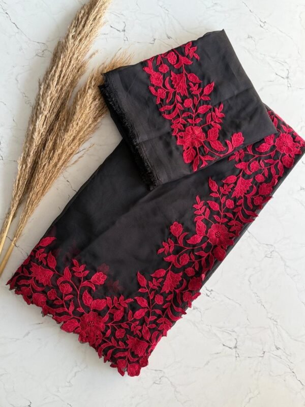 Premium Tebby Organza Saree