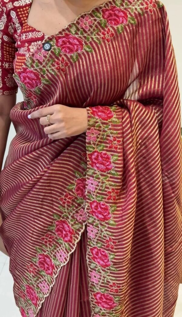 Premium Pure Viscose Georgette Sarees
