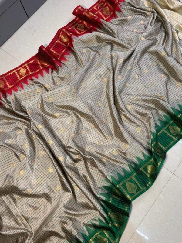 Banarasi Semi Katan Silk Saree