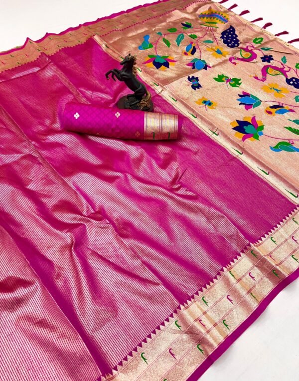 Tissue Paithani Sarees