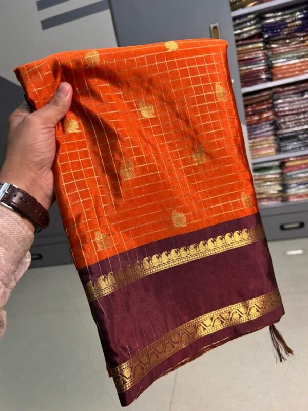 Banarasi Semi Katan Silk Saree